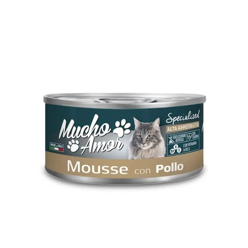 MuchoAmor Gatto Mousse 85g Pollo