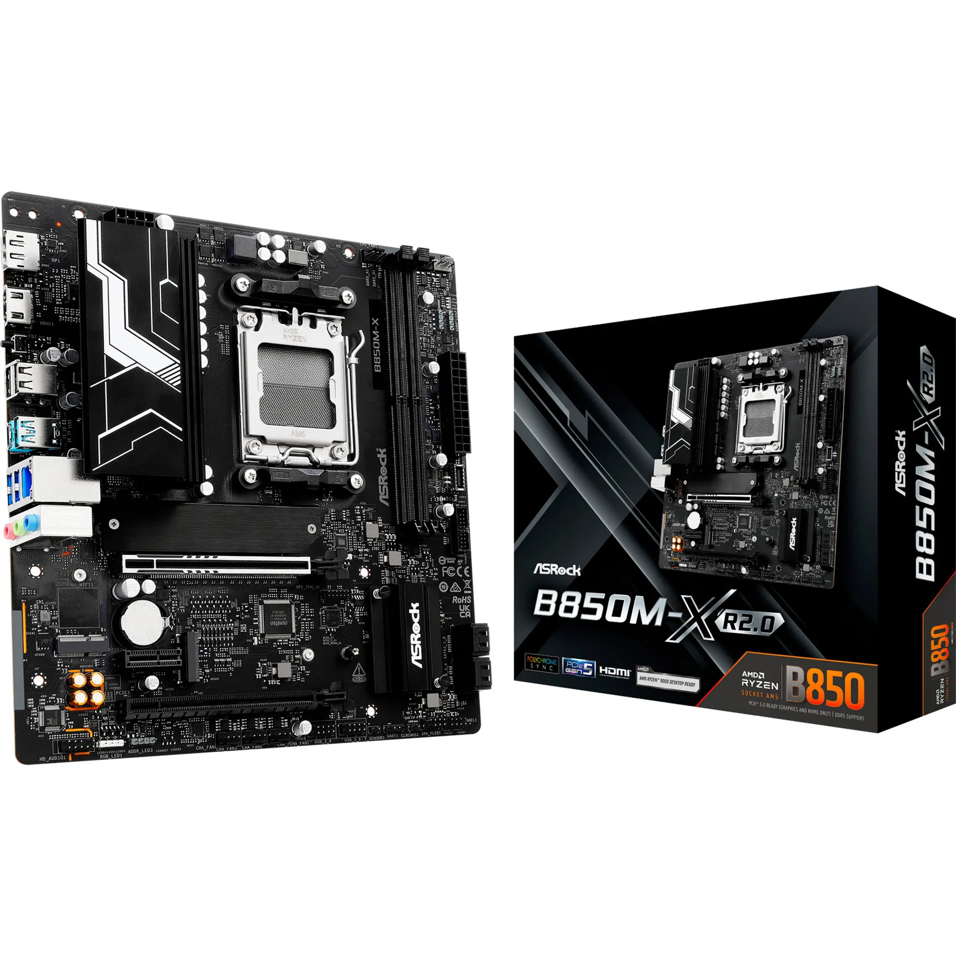 B850M-X R2.0, Scheda madre