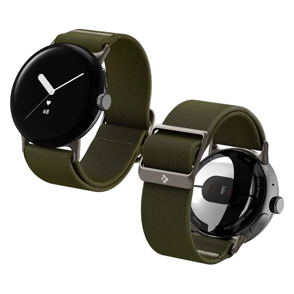Cinturino Spigen Lite Fit per Google Pixel Watch 41mm Series, Kaki AMP07608