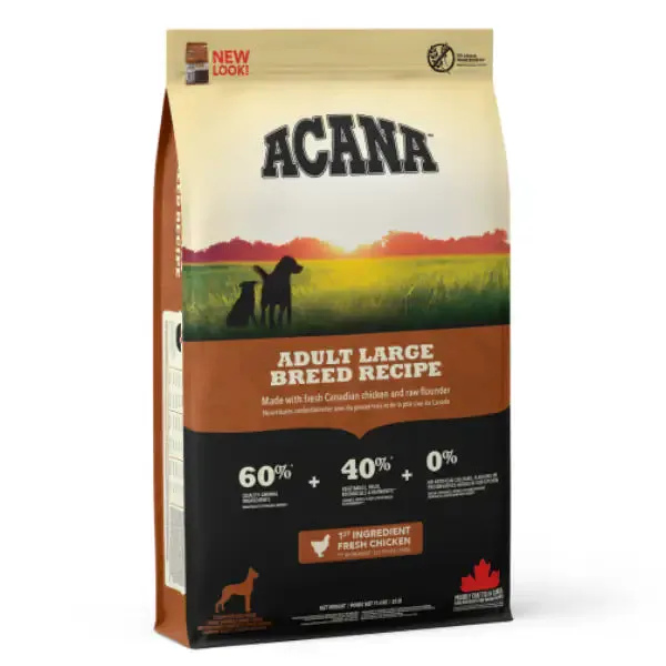 Acana Adult Large Breed Recipe Grain Free 11,4 kg - Croccantini per cani