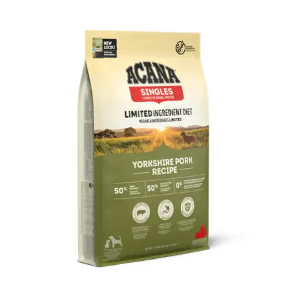 Acana Yorkshire Pork Recipe Grain Free 11,4 kg - Croccantini per cani