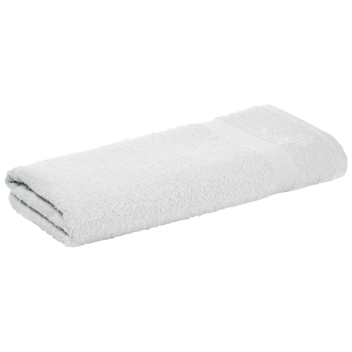 10x PULSIVA Asciugamano Marte; 50x100 cm (LxL); bianco; 10 pz. / Pacco