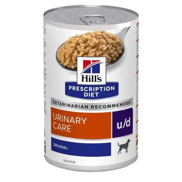 Hill's Prescription Diet u/d Original 370 gr Ricetta Original - confezione da 6 pezzi - Dieta veterinaria per cani