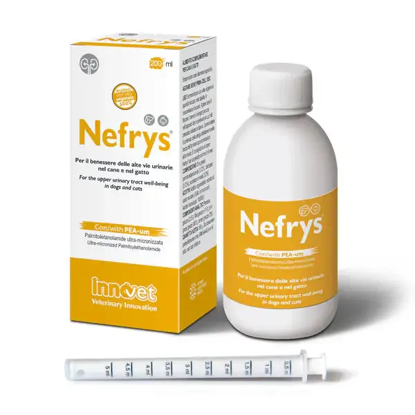 Innovet Nefrys Supporto delle alte vie urinarie Liquido per cani e gatti 100 ml - Integratori per cani