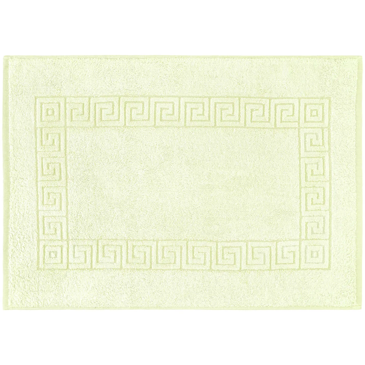 PULSIVA Tappeto bagno Atene con bordo; 50x70 cm (LxL); giallo