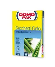 Sacchetti per Congelatore Domopak Medi - Confezione da 20 Unità