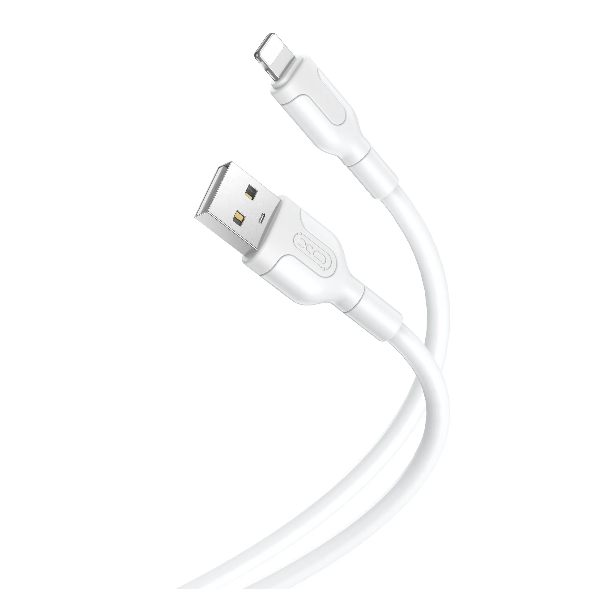 Cavo dati e ricarica USB-A - Lightning XO Design NB212, 18W, 1m, bianco