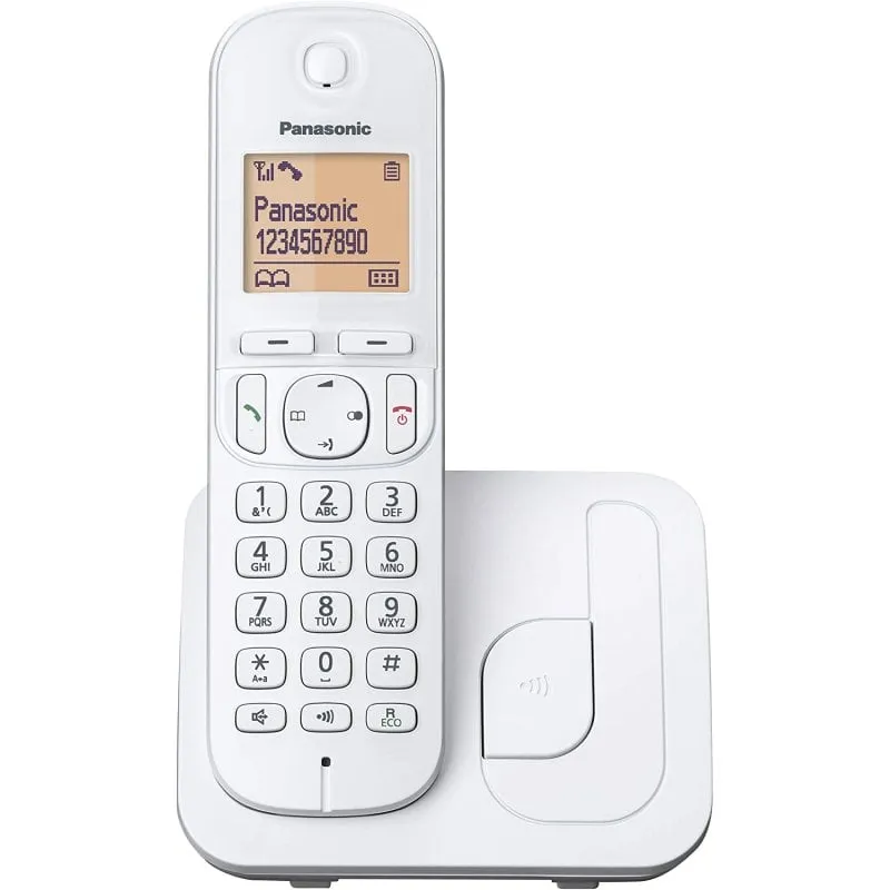 Telefono cordless Panasonic KX-TGC210 bianco
