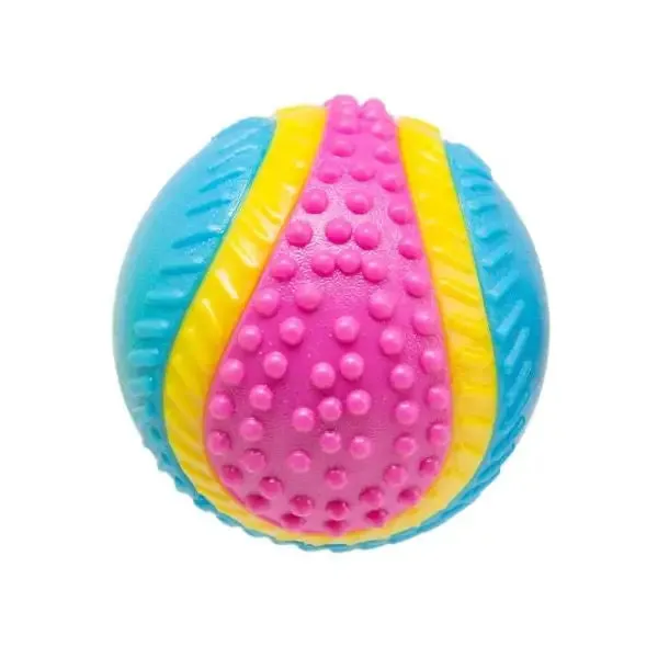 Palla 5 sensi gioco per cani Gimdog Colori assortiti 6 cm - Giochi per cani
