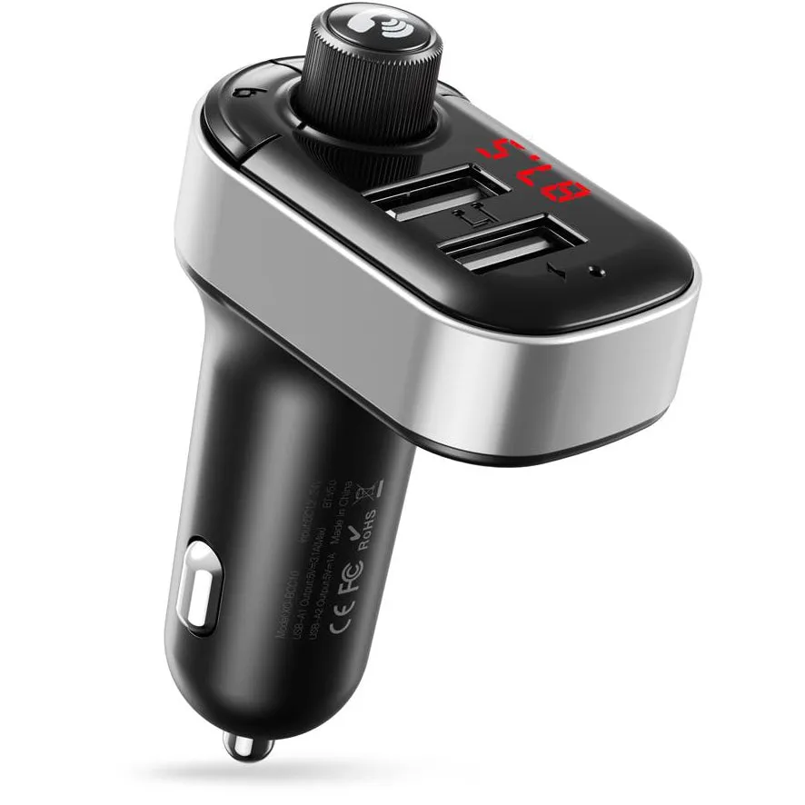 Modulatore FM Bluetooth XO Design BCC10, 2 x USB-A
