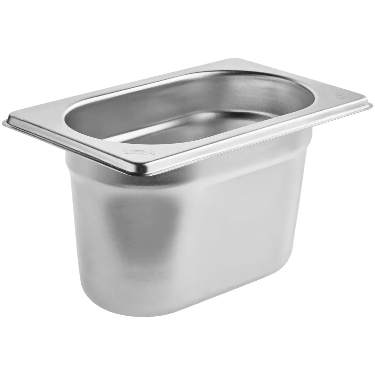 VEGA Contenitore gastronorm 1/9 Premium; GN 1/9, 0.9 l, 17.6x10.8x10 cm (LxLxP); argento