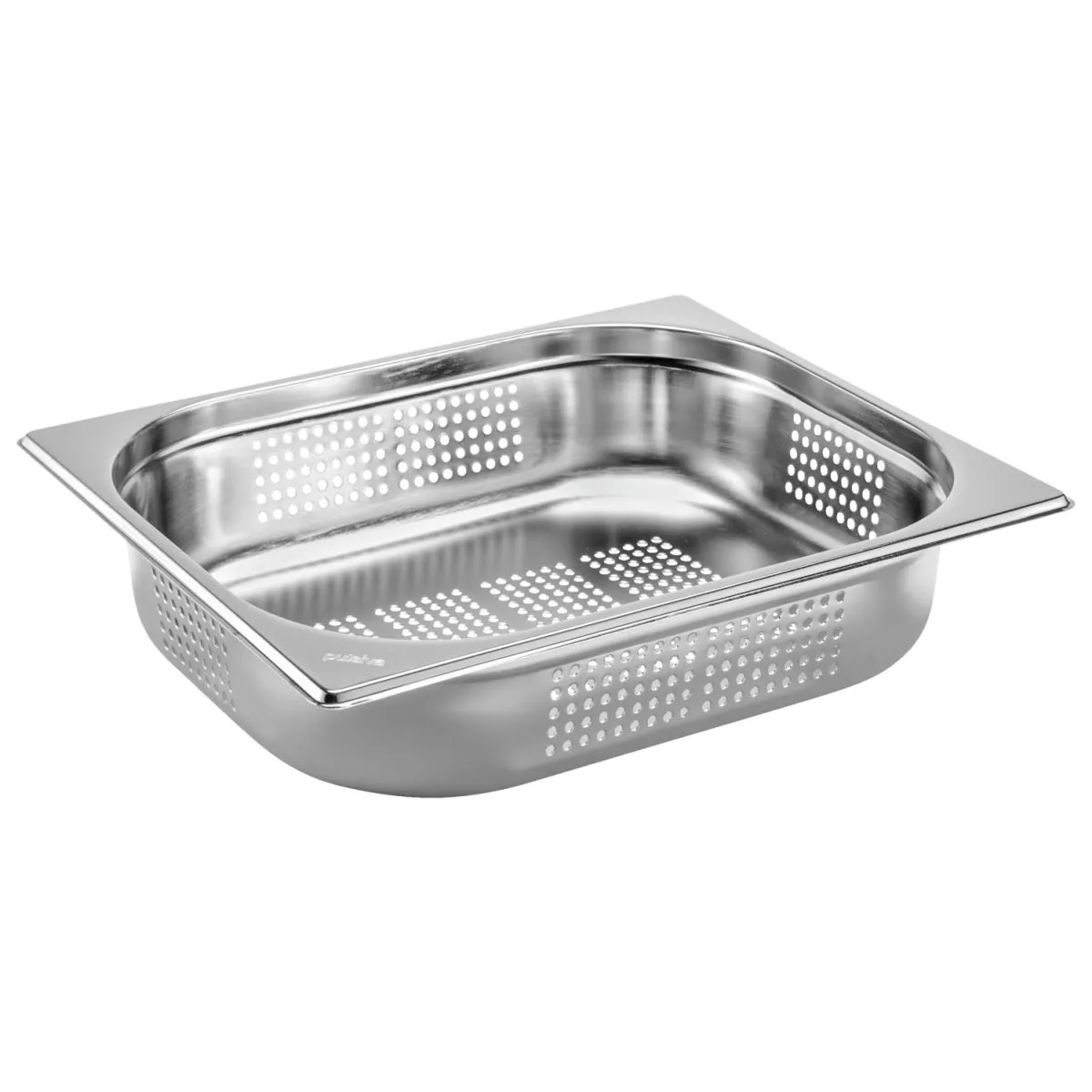 PULSIVA Contenitore gastronorm 1/2 Basic forato ; GN 1/2, 4 l, 32.5x26.5x6.5 cm (LxLxP); argento