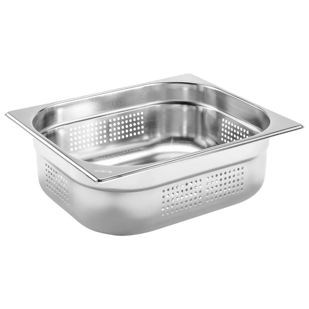 PULSIVA Contenitore gastronorm 1/2 Basic forato ; GN 1/2, 6.5 l, 32.5x26.5x10 cm (LxLxP); argento