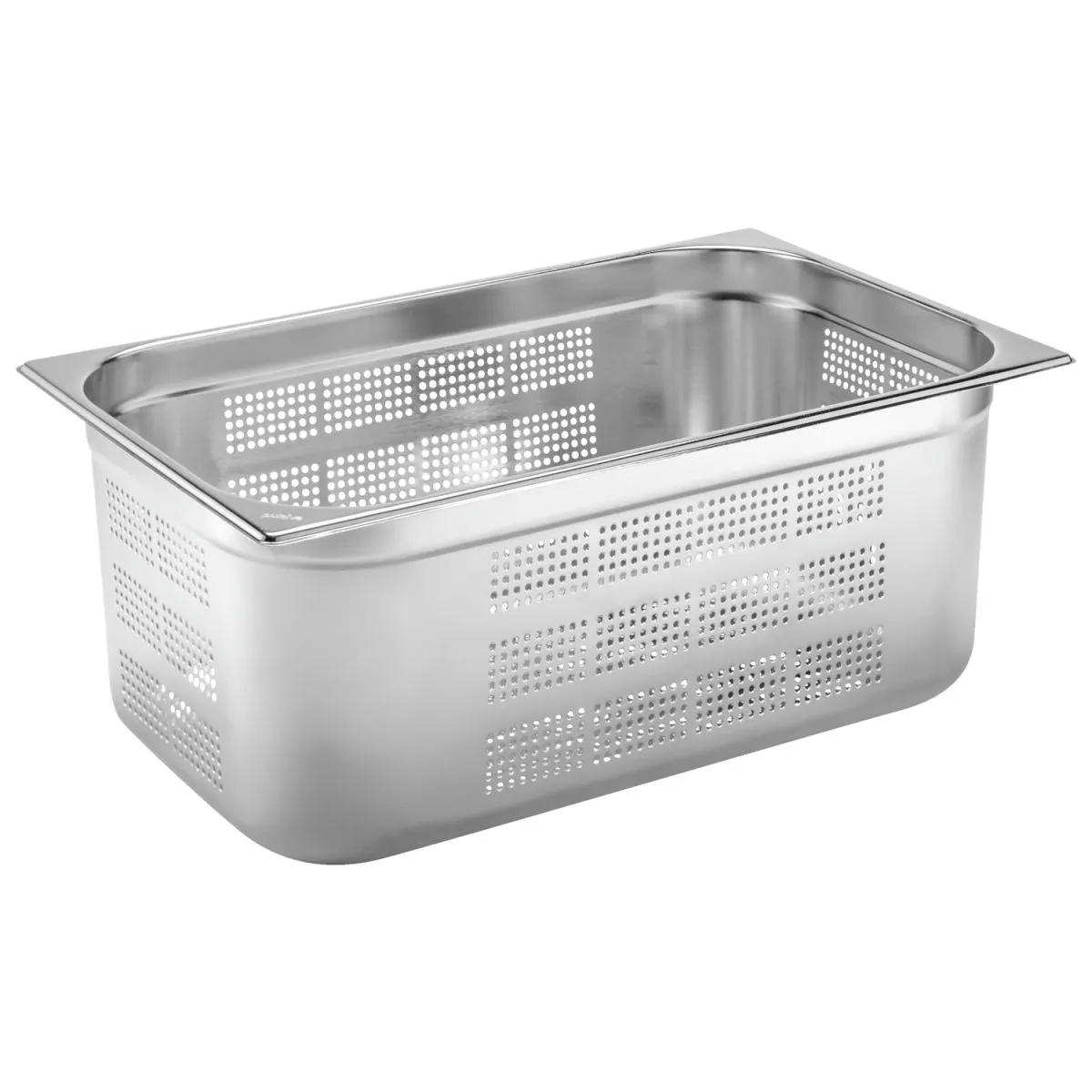 PULSIVA Contenitore gastronorm 1/1 Basic forato ; GN 1/1, 28 l, 53x32.5x20 cm (LxLxP); argento