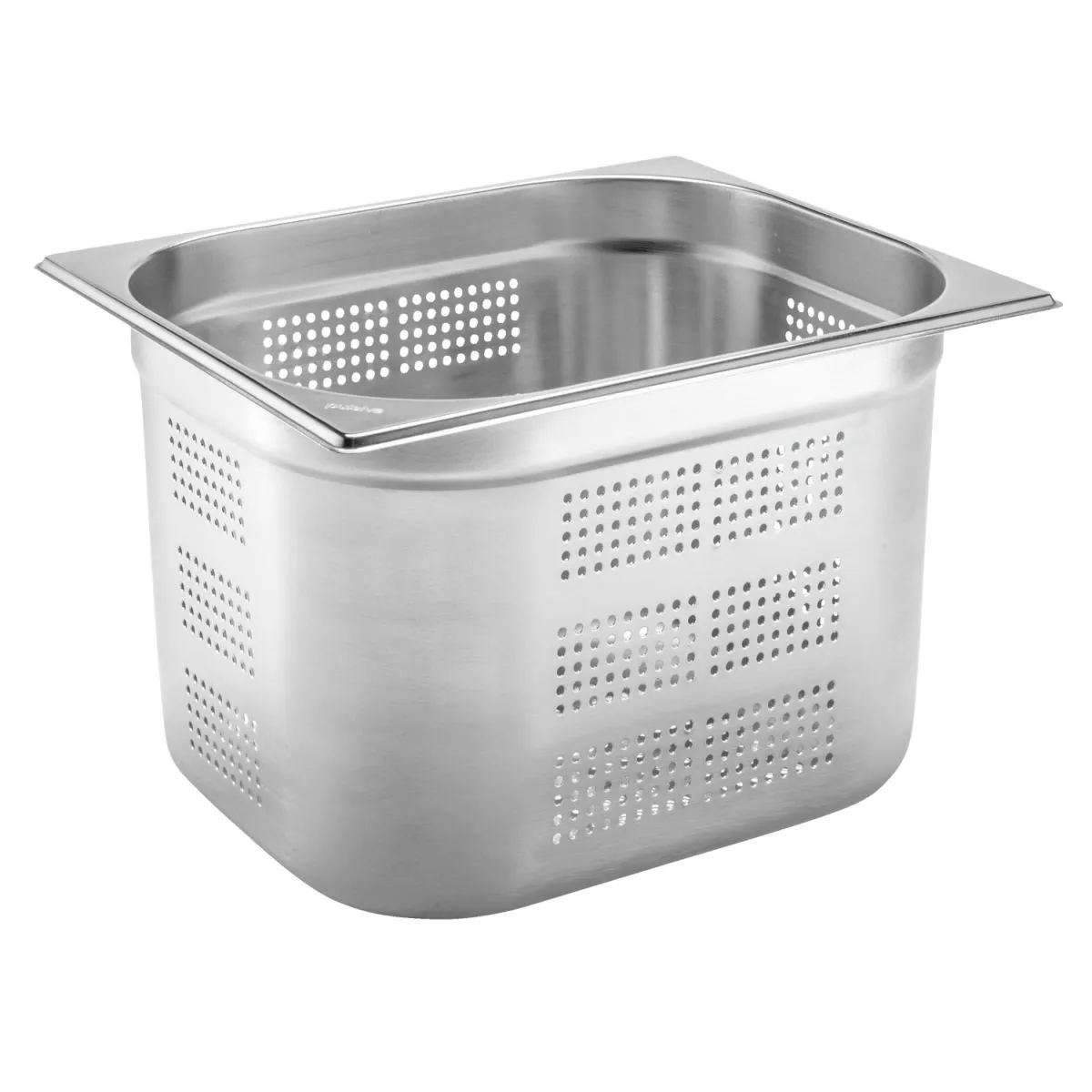 PULSIVA Contenitore gastronorm 1/2 Basic forato ; GN 1/2, 12.5 l, 32.5x26.5x20 cm (LxLxP); argento