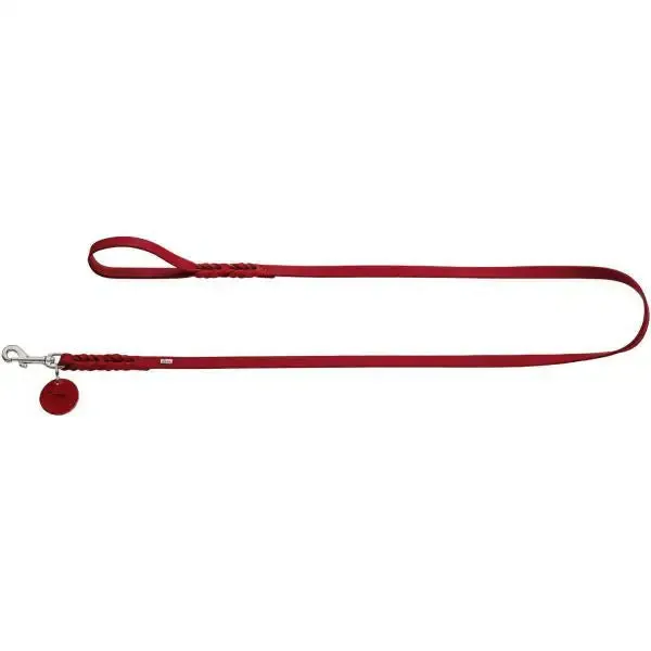 Guinzaglio Solid Education in cuoio di bovino Hunter Rosso 11/150