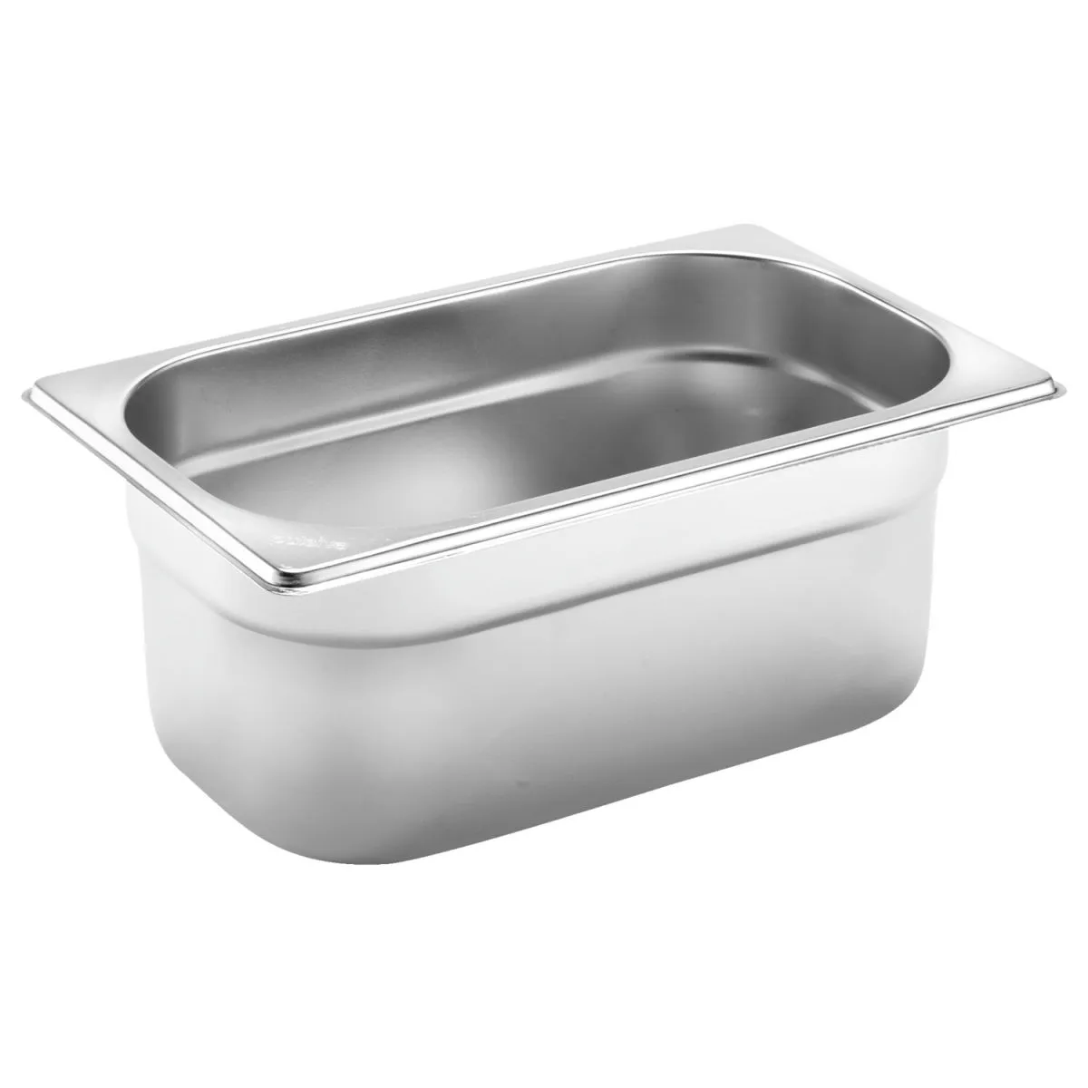 PULSIVA Contenitore gastronorm 1/4 Basic; GN 1/4, 2.8 l, 26.5x16.2x10 cm (LxLxP); argento