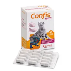Candioli Pharma Confis Gatti Supporto del metabolismo articolare Compresse per gatti 45 compresse - Integratori per gatti