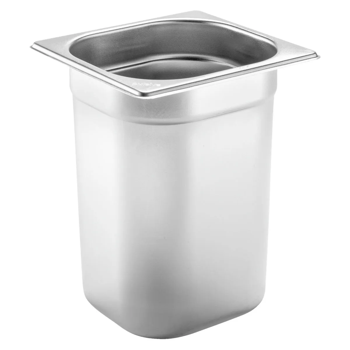 PULSIVA Contenitore gastronorm 1/6 Basic; GN 1/6, 3.4 l, 17.6x16.2x20 cm (LxLxP); argento