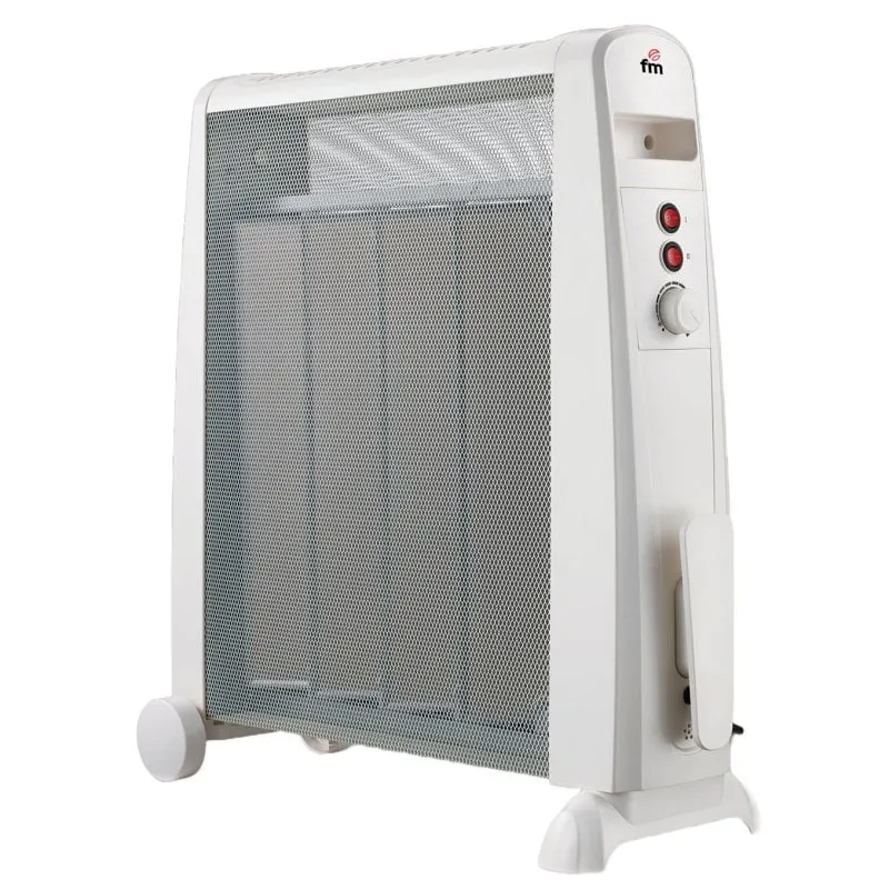 Fm Heating RM20 Radiatore Elettrico Mica 2000W Bianco