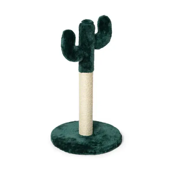 Tiragraffi in corda di sisal Cactus Leopet Misura 30x30x50 cm - Tiragraffi gatto
