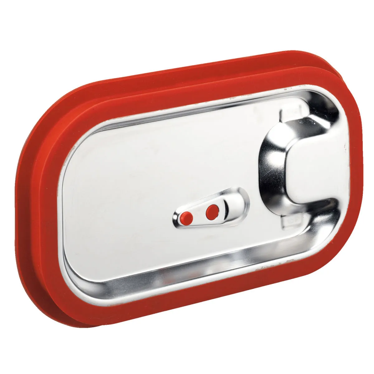 PULSIVA Coperchio gastronorm Basic con guarnizione in silicone ; GN 1/4, 26.5x16.2 cm (LxL); argento