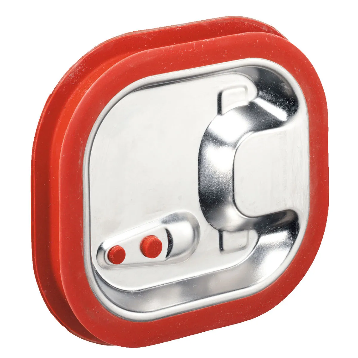 PULSIVA Coperchio gastronorm Basic con guarnizione in silicone ; GN 1/6, 17.6x16.2 cm (LxL); argento