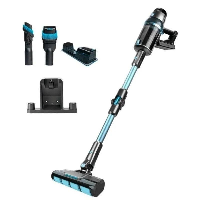 Aspirapolvere senza Fili Cecotec Conga RockStar 2500 Titanium ErgoWet 680W 90 minuti 0,6L LCD