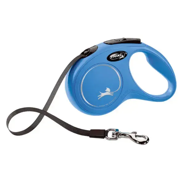 Guinzaglio New Classic Tape Flexi Blu Taglia Extra-Small 3 m