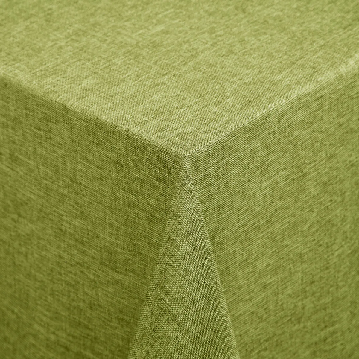 ERWIN M. Tovaglia Nova; 130x130 cm (LxL); verde oliva; quadrata