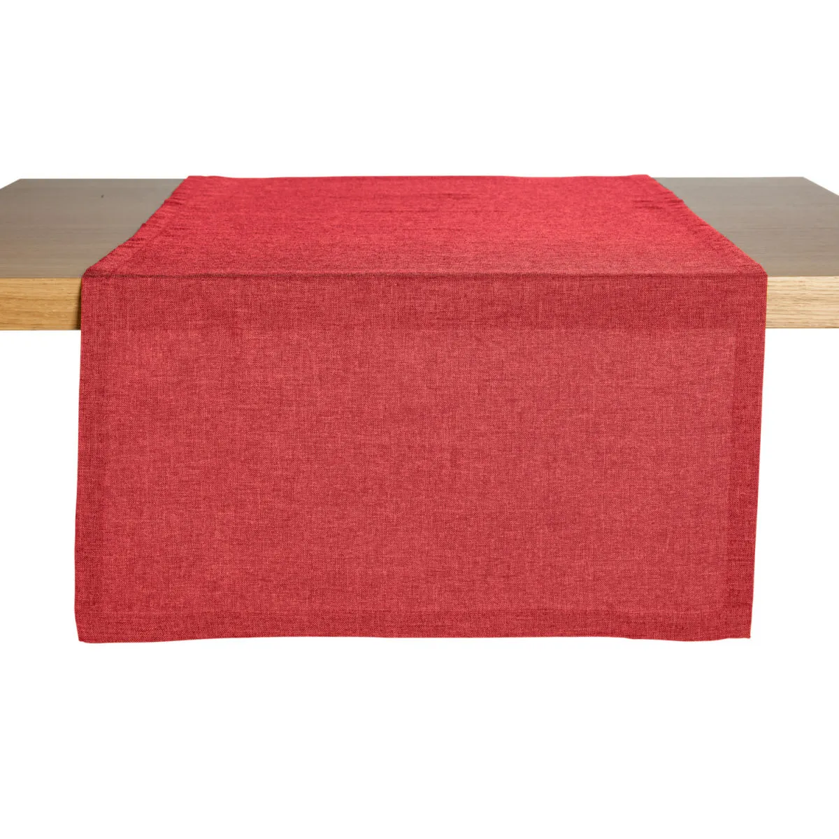 ERWIN M. Runner tavola Nova; 40x130 cm (LxL); borgogna; rettangolare