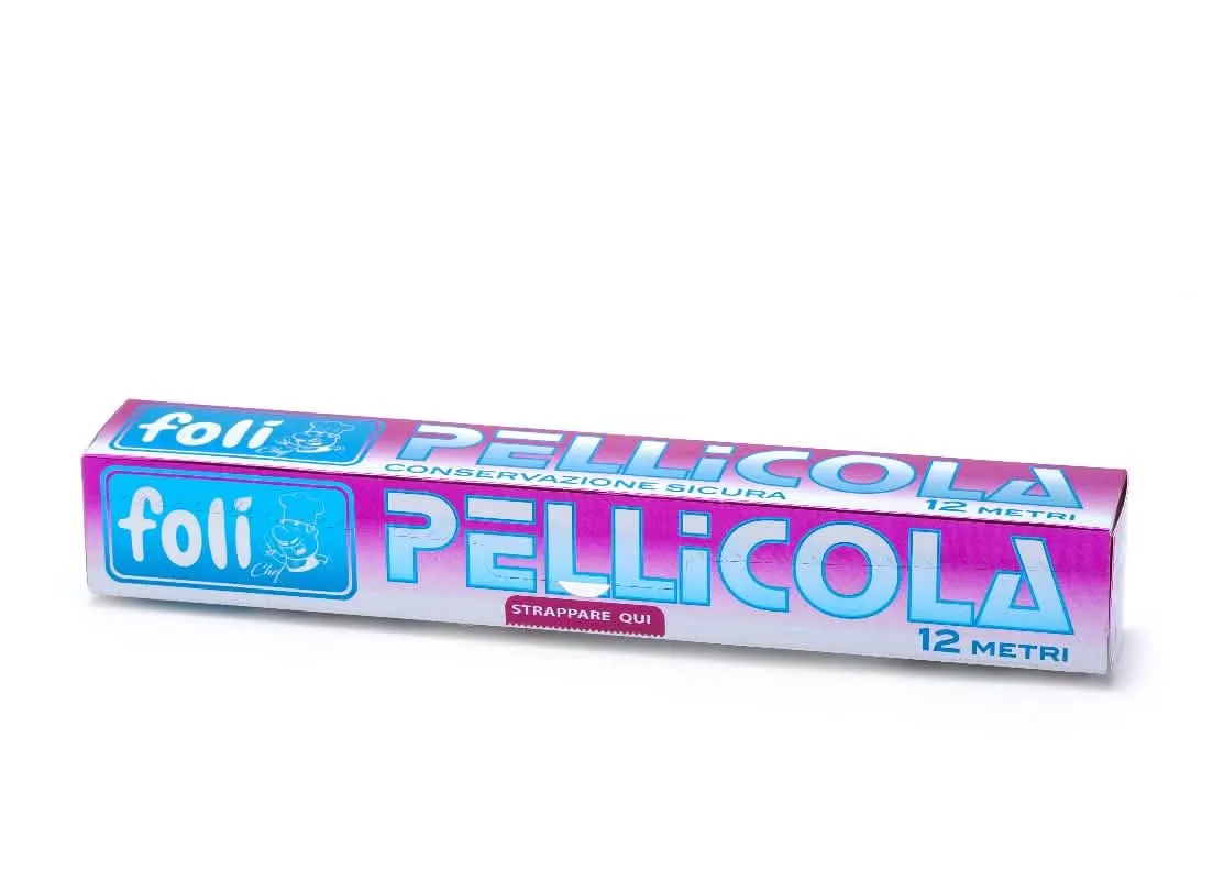 Pellicola FOLIROLL 12MT per Alimenti e Conservazione