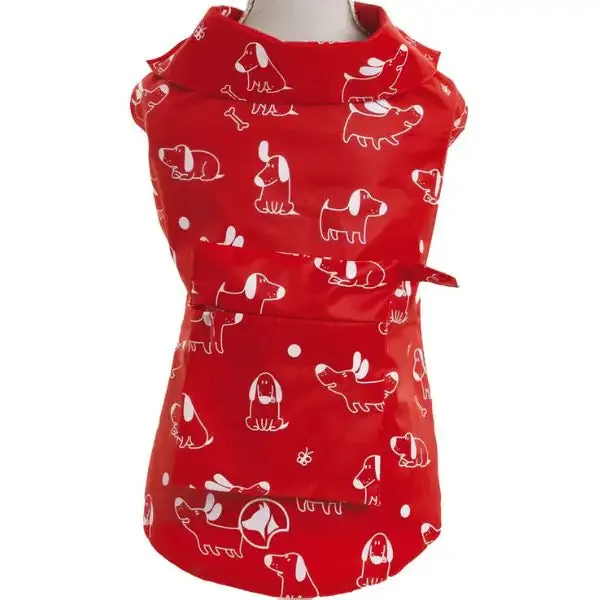 Impermeabile tascabile Red Dogs Croci Misura 25 cm
