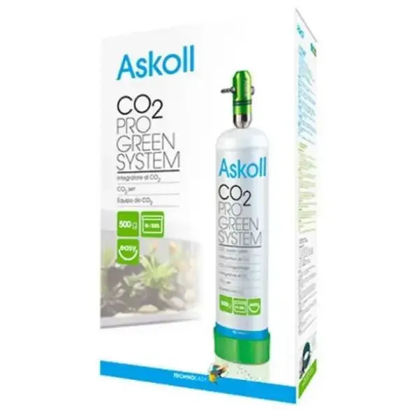 Kit completo CO2 per Acquari Pro Green System Askoll Kit completo