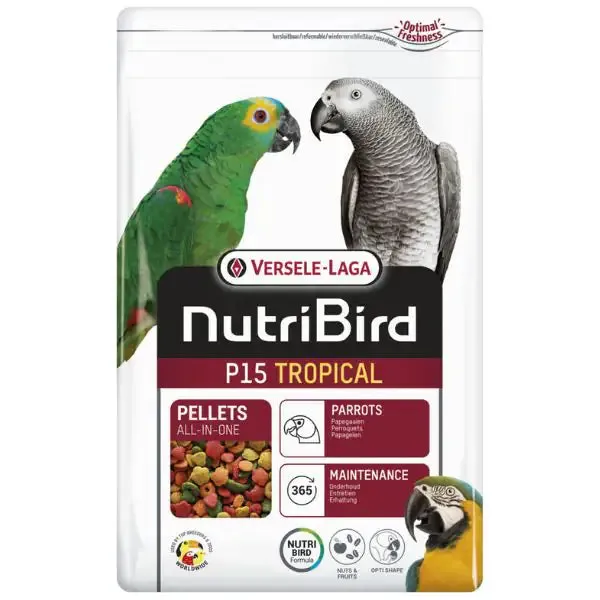 Versele Laga Nutribird P15 Tropical Mantenimento 1 kg - Mangime per uccelli