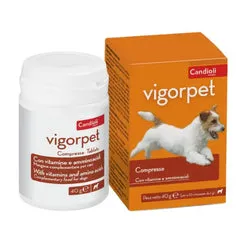 Candioli Pharma Vigorpet Cani Supporto vitaminico Compresse 20 compresse - Integratori per cani