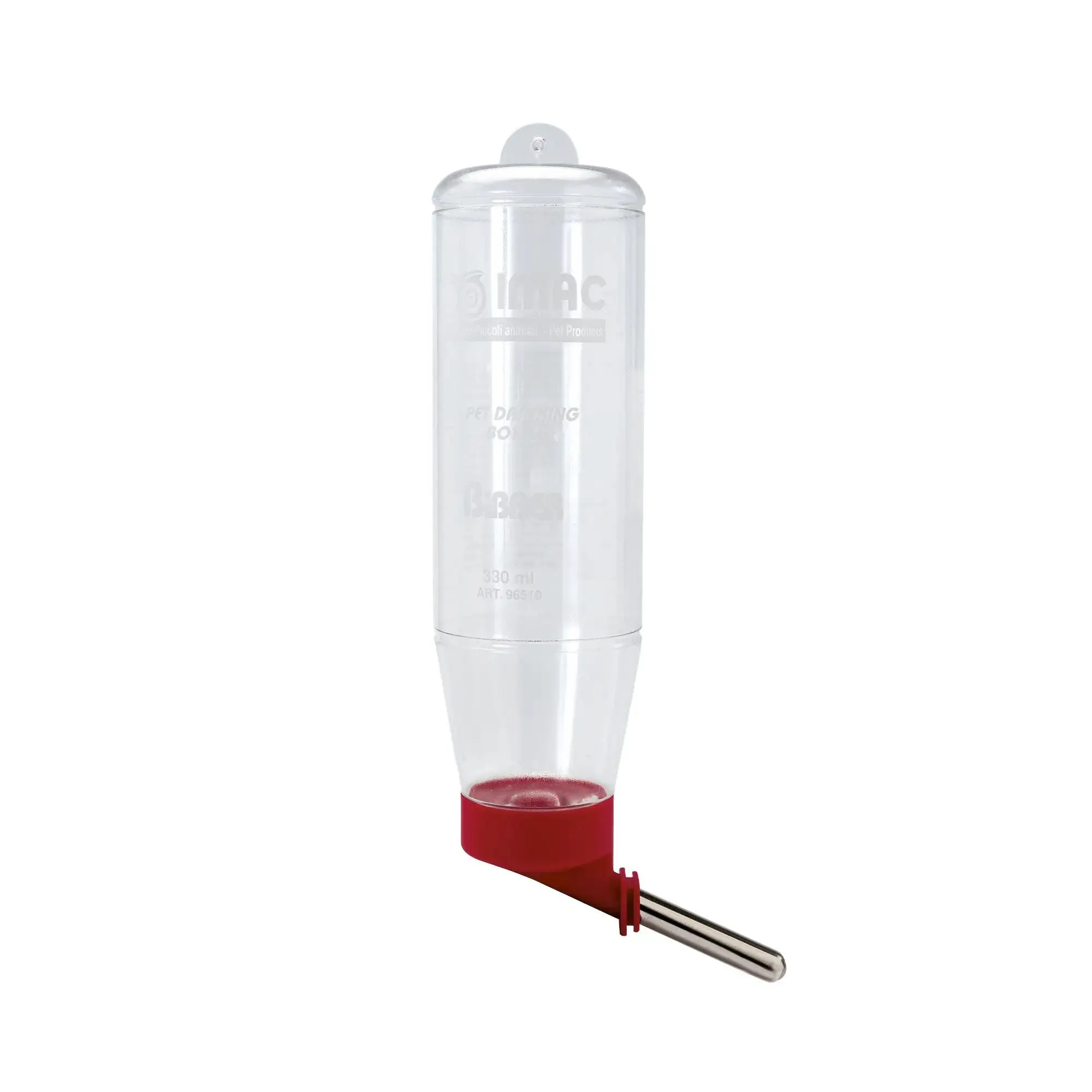 Abbeveratoio compatibile con gabbie universali Bibber Imac Colorazioni assortite Capacità 330 ml