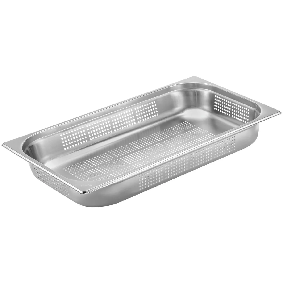 VEGA Contenitore gastronorm 1/1 Premium forato; GN 1/1, 9.03 l, 53x32.5x6.5 cm (LxLxP); argento
