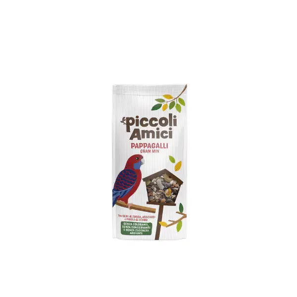 Piccoli Amici Gran Mix mangime per pappagalli 800 gr - Mangime per uccelli