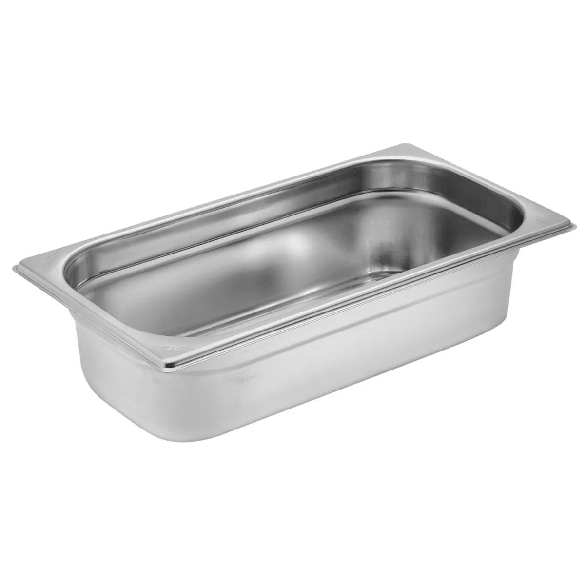 VEGA Contenitore gastronorm 1/3 Premium; GN 1/3, 2 l, 32.5x17.6x6.5 cm (LxLxP); argento