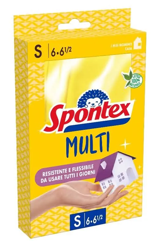 Guanti Spontex Multi Misura Piccola per Pulizie Domestiche