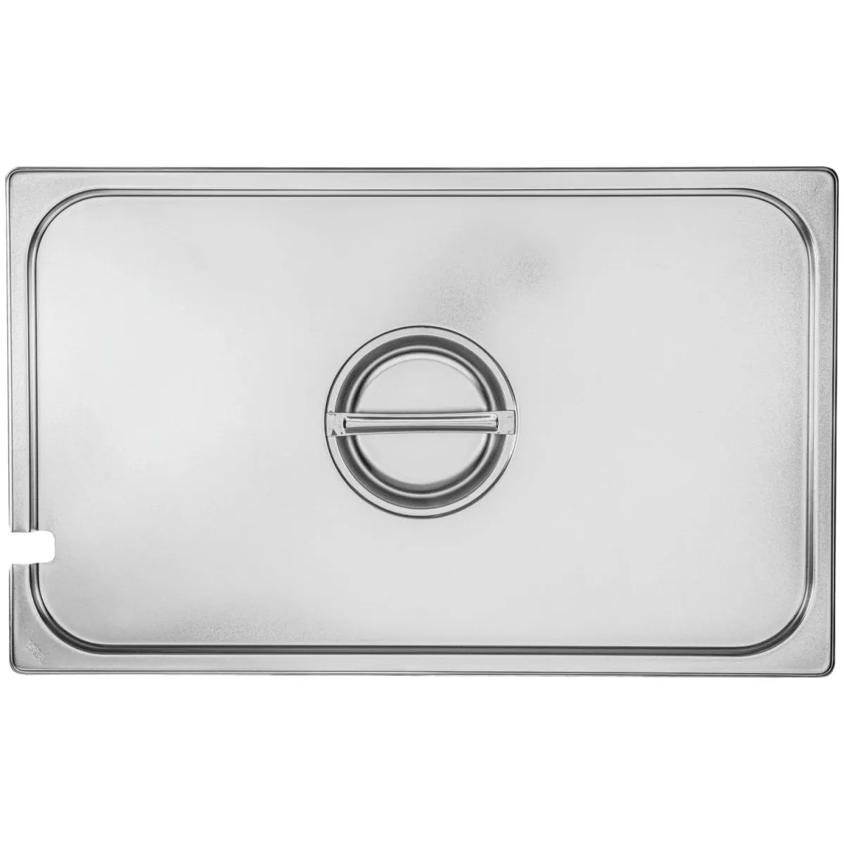 VEGA Coperchio per gastronorm 1/1 Premium con inserto cucchiaio; GN 1/1; argento; rettangolare