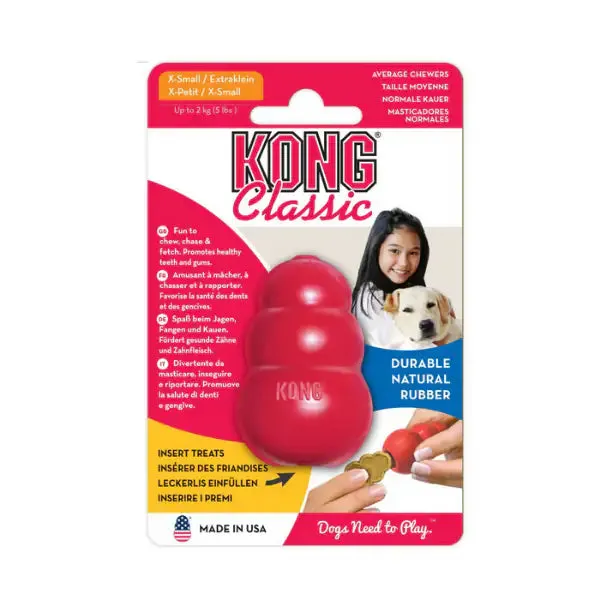 Kong Classic ExtraSmall - Giochi per cani