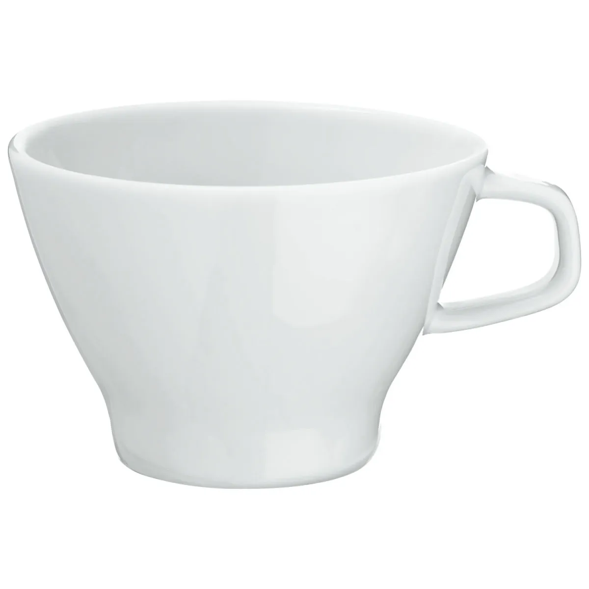 6x VEGA Tazza cappuccino Contrast; 160 ml, 9x6.5 cm (ØxH); bianco; conica; 6 pz. / Pacco