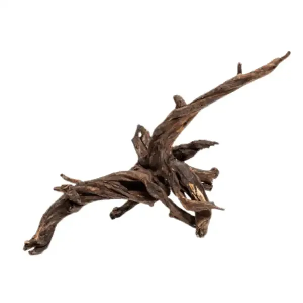 Acquadeco Legno decorativo per acquari e terrari Black slim wood Small