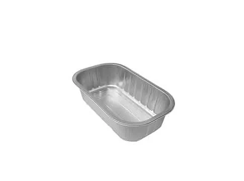 Vaschette in Alluminio KITO 3 Porzioni - Confezione da 2 Pezzi