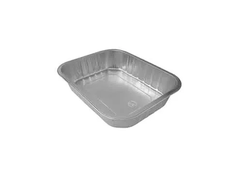 Kito Vaschette in Alluminio 4 Porzioni - Set da 2 Pezzi TR Forza