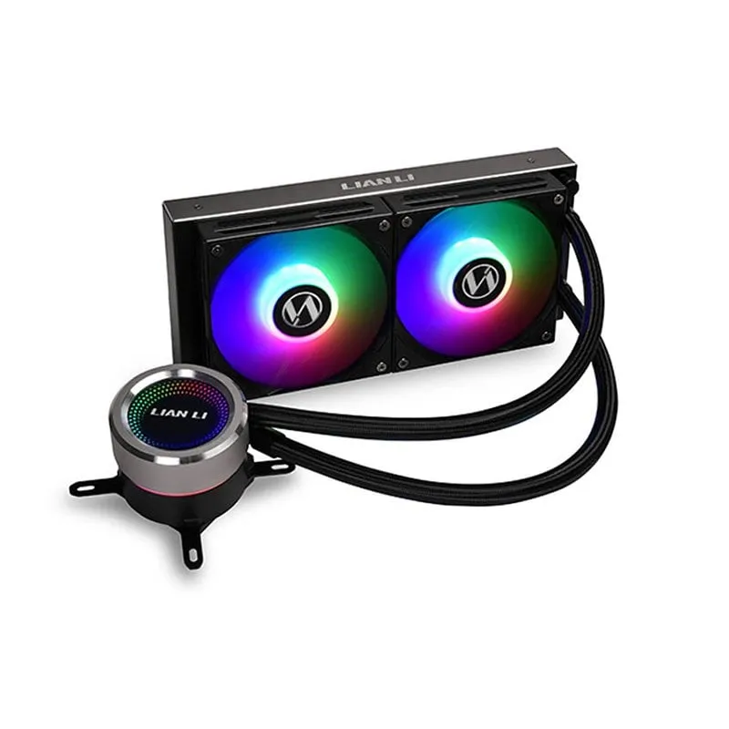 Kit di raffreddamento a liquido nero Lian-Li Galahad 240 ARGB
