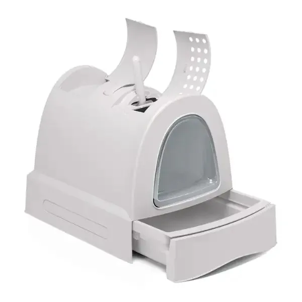 Zuma Toilette per gatti Imac Grigio chiaro