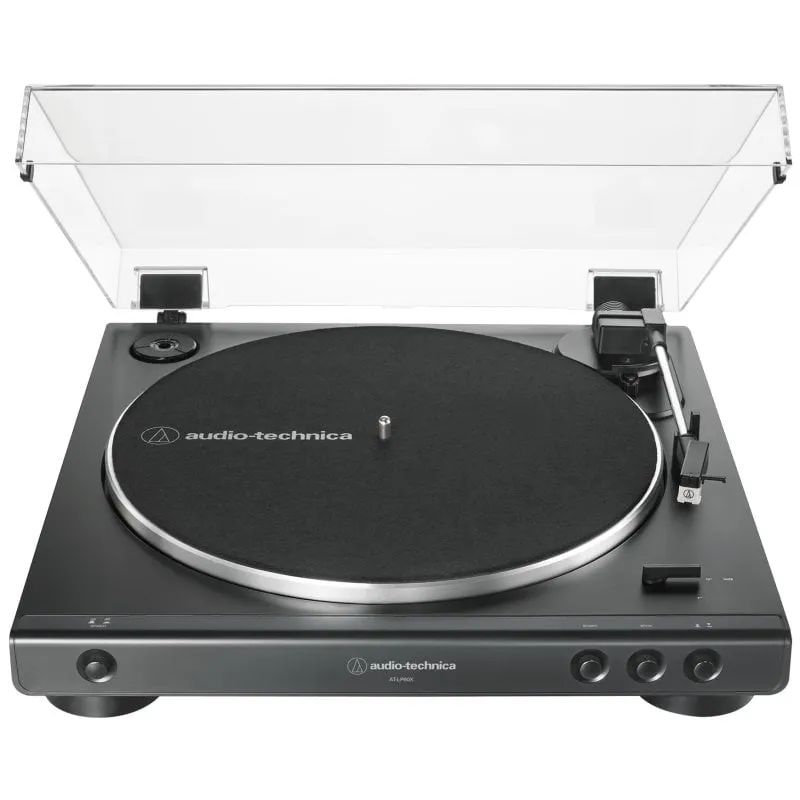 Audio-Technica AT-LP60XBK Giradischi DJ con trasmissione a cinghia nero